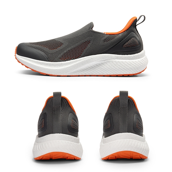 [ALLSWIFIT PACE] Men's Lightweight Slip-On Mesh Sneakers - GREY - 4